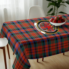 MacDuff Ancient Tartan Crest Tablecloth