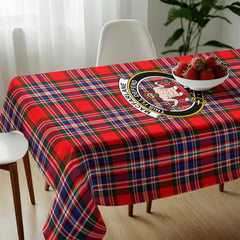 MacFarlane Modern Tartan Crest Tablecloth