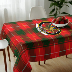 MacFie Tartan Crest Tablecloth