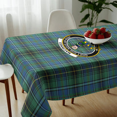 MacInnes Ancient Tartan Crest Tablecloth