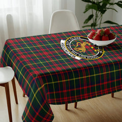 MacIntosh Hunting Modern Tartan Crest Tablecloth