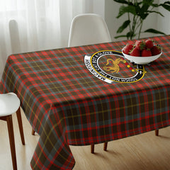 MacIntosh Hunting Weathered Tartan Crest Tablecloth