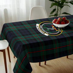MacKinlay Modern Tartan Crest Tablecloth