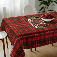 MacKinnon Modern Tartan Crest Tablecloth