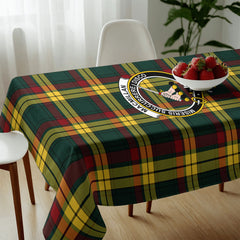 MacMillan Old Modern Tartan Crest Tablecloth