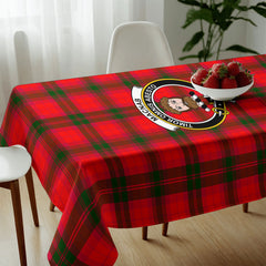 MacNab Modern Tartan Crest Tablecloth