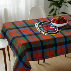 MacNaughton Ancient Tartan Crest Tablecloth