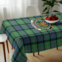MacThomas Ancient Tartan Crest Tablecloth