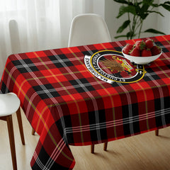 Majoribanks Tartan Crest Tablecloth