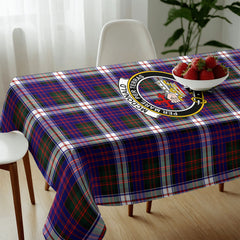 McDonald Dress Modern Tartan Crest Tablecloth