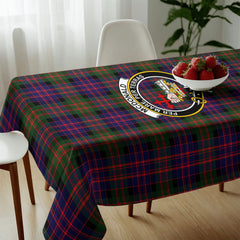 McDonald Modern Tartan Crest Tablecloth