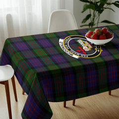 McDonald Tartan Crest Tablecloth