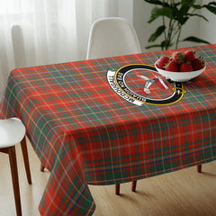 McDougall Ancient Tartan Crest Tablecloth