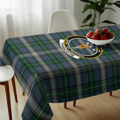McDowall Tartan Crest Tablecloth