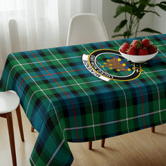 McKenzie Ancient Tartan Crest Tablecloth