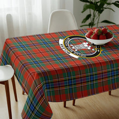 McLean of Duart Ancient Tartan Crest Tablecloth