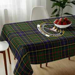 McMillan Hunting Modern Tartan Crest Tablecloth