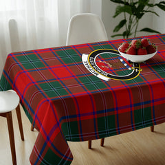 McPhail Clan Tartan Crest Tablecloth