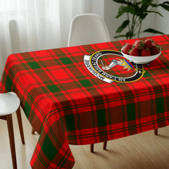 McQuarrie Tartan Crest Tablecloth