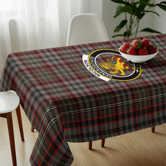Nicolson Hunting Weathered Tartan Crest Tablecloth