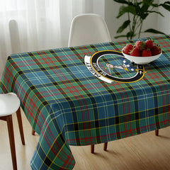 Paisley District Tartan Crest Tablecloth