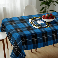 Ramsay Blue Ancient Tartan Crest Tablecloth