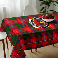 Rattray Modern Tartan Crest Tablecloth