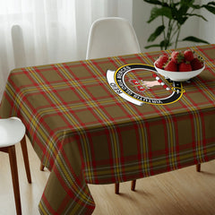 Reid Ancient Tartan Crest Tablecloth