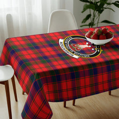 Robertson Modern Tartan Crest Tablecloth