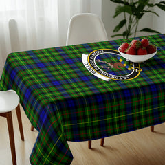 Rollo Modern Tartan Crest Tablecloth