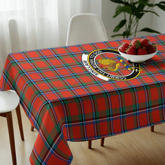 Sinclair Ancient Tartan Crest Tablecloth