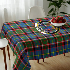 Stirling (of Cadder-Present Chief) Tartan Crest Tablecloth
