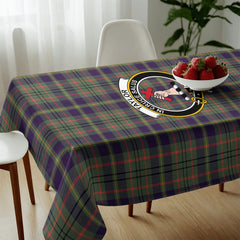 Taylor Weathered Tartan Crest Tablecloth