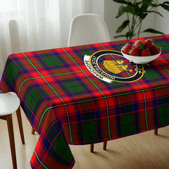 Wauchope (or Waugh) Tartan Crest Tablecloth