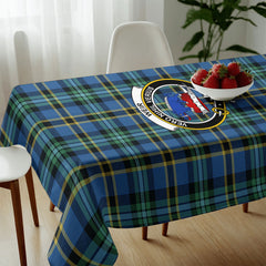 Weir Ancient Tartan Crest Tablecloth