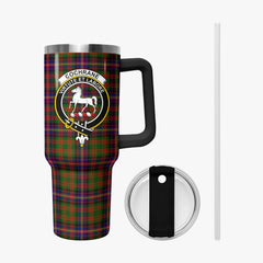 Cochrane Modern Tartan Crest 40 oz Insulated Tumbler with Handle