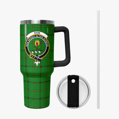 Don Tartan Crest 40 oz Insulated Tumbler with Handle