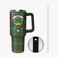 Gayre Tartan Crest 40 oz Insulated Tumbler with Handle