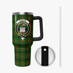 Kincaid Tartan Crest 40 oz Insulated Tumbler with Handle