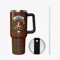 Lumsden Tartan Crest 40 oz Insulated Tumbler with Handle