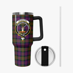 McBrayne Tartan Crest 40 oz Insulated Tumbler with Handle