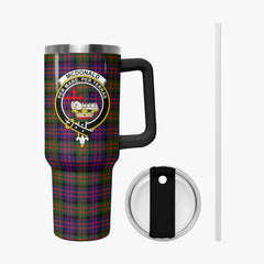 McDonald Modern Tartan Crest 40 oz Insulated Tumbler with Handle