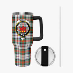 McDuff Dress Ancient Tartan Crest 40 oz Insulated Tumbler with Handle