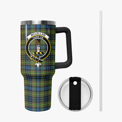 McLellan Ancient Tartan Crest 40 oz Insulated Tumbler with Handle