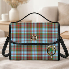 Anderson Ancient Tartan Crest Satchel Bag
