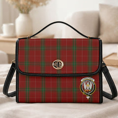 Carruthers Tartan Crest Satchel Bag