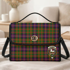 Cochrane Modern Tartan Crest Satchel Bag