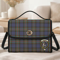 Fletcher of Dunans Tartan Crest Satchel Bag
