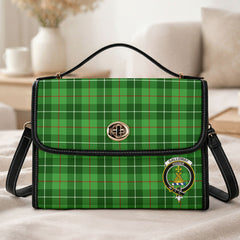 Galloway District Tartan Crest Satchel Bag