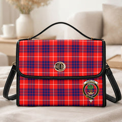 Hamilton Modern Tartan Crest Satchel Bag